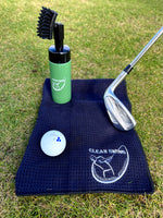 Clean Swing - Golf Club Brush and Towel